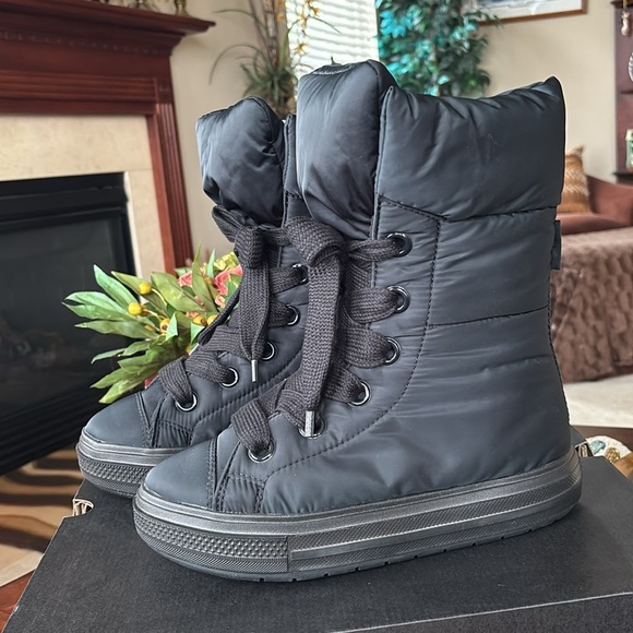 Brand New Converse Chuck Taylor All Star Elements Boot X-Hi Top Black Lace Up - Picture 4 of 16